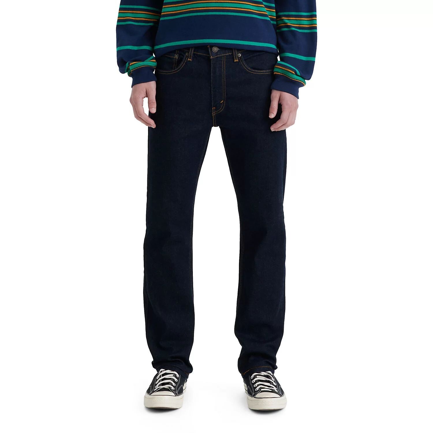 Мужские прямые эластичные джинсы Levi's 506 Comfort — фото 4