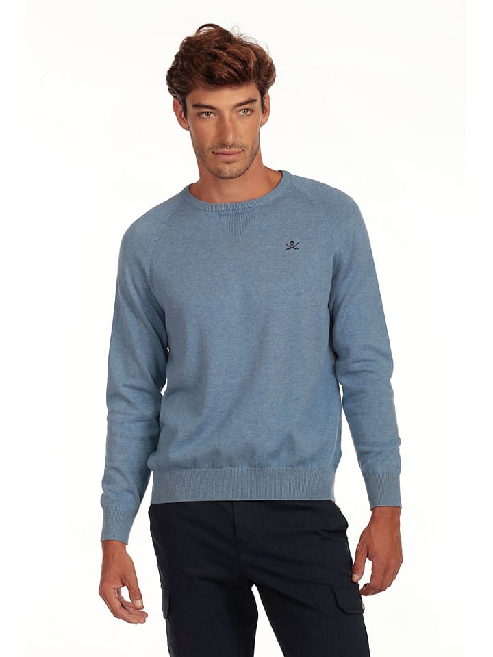 

Свитер Уголок светло-голубого цвета The Time of Bocha