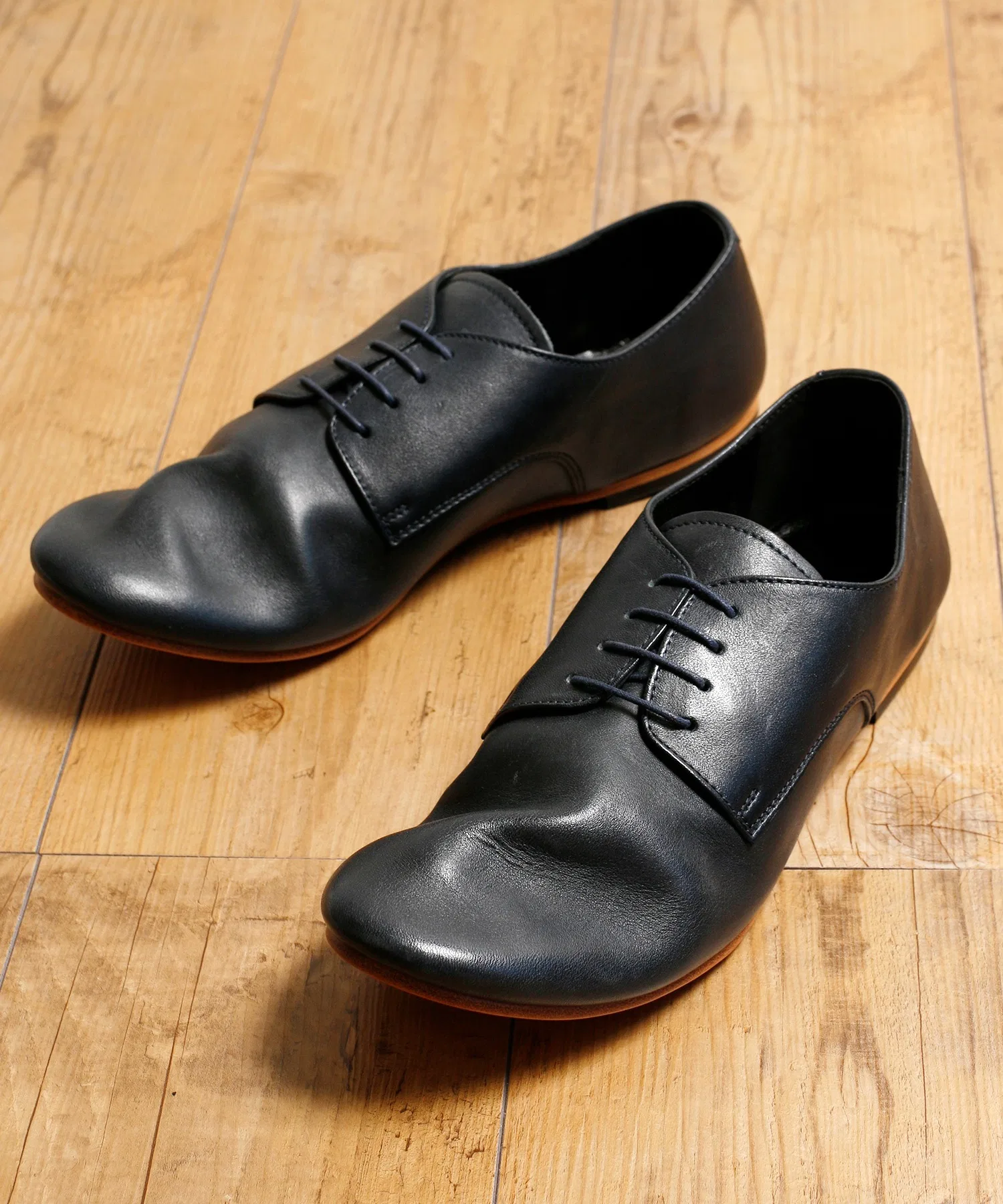 Мужские кожаные туфли PADRONE DERBY DANCE SHOES