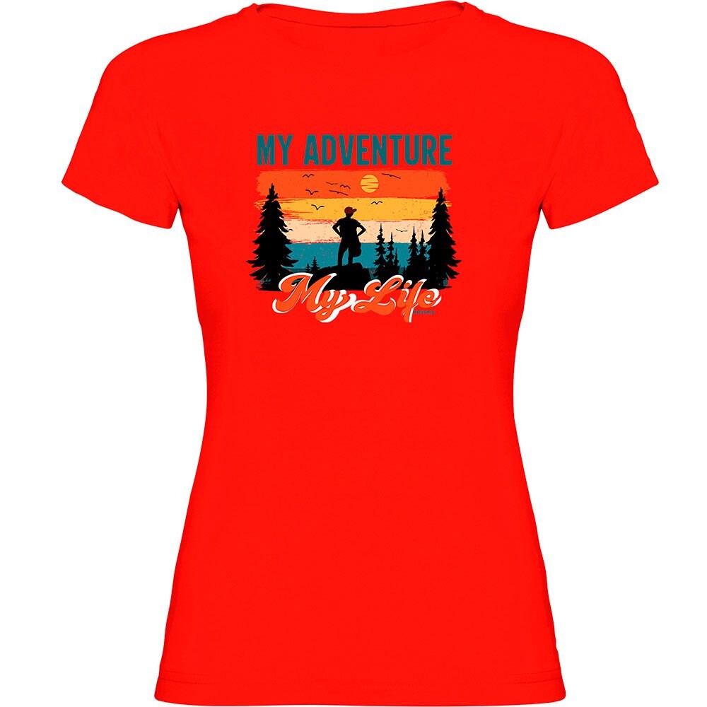 

Футболка с коротким рукавом Kruskis My Adventure, красный