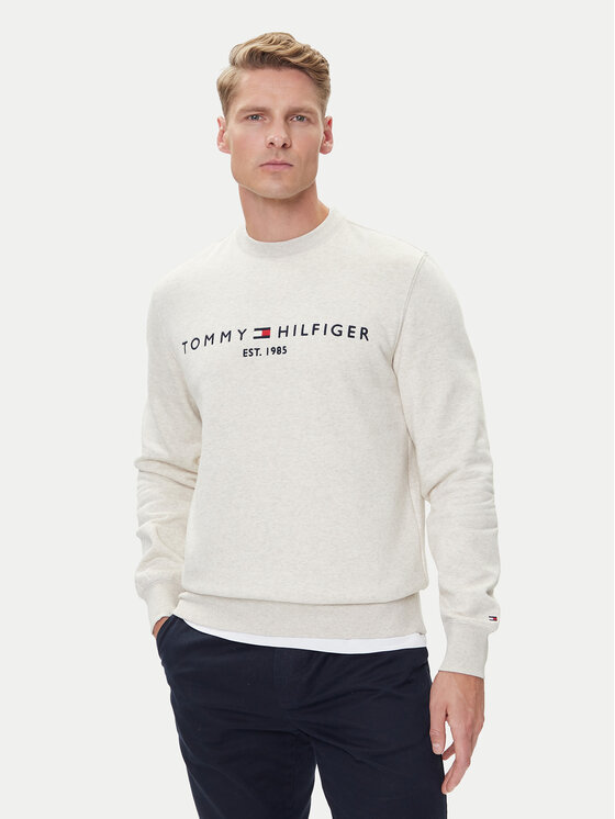 

Свитшот regular fit Logo MW0MW11596 Tommy Hilfiger, бежевый