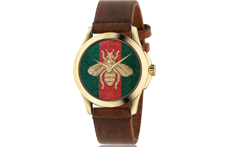 

GUCCI Часы Wrist Watch Quartz Movement Leather Strap Green Dial Unisex