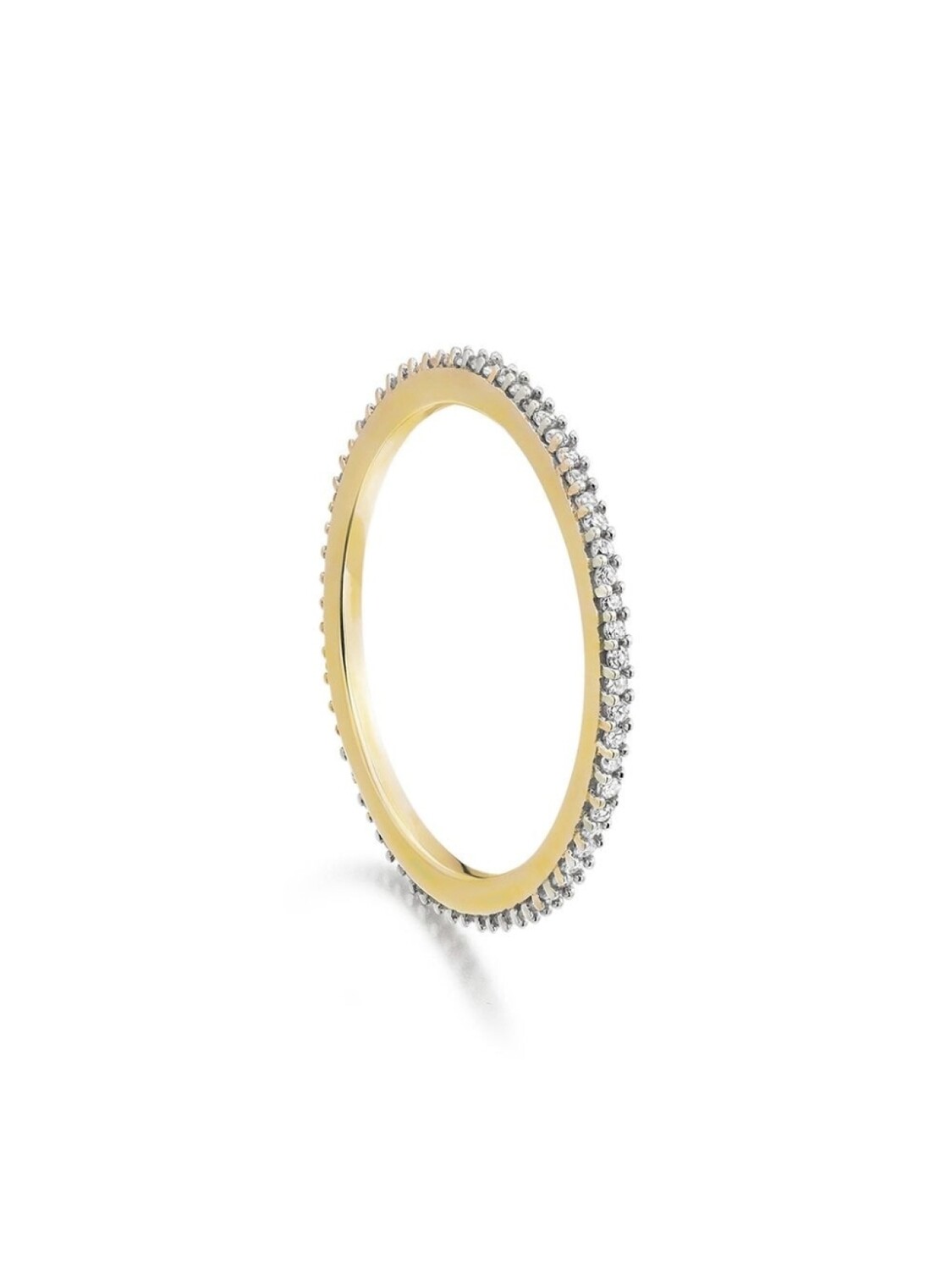 

Кольцо GP Skinny Eternity Diamond Monica Vinader, золотой