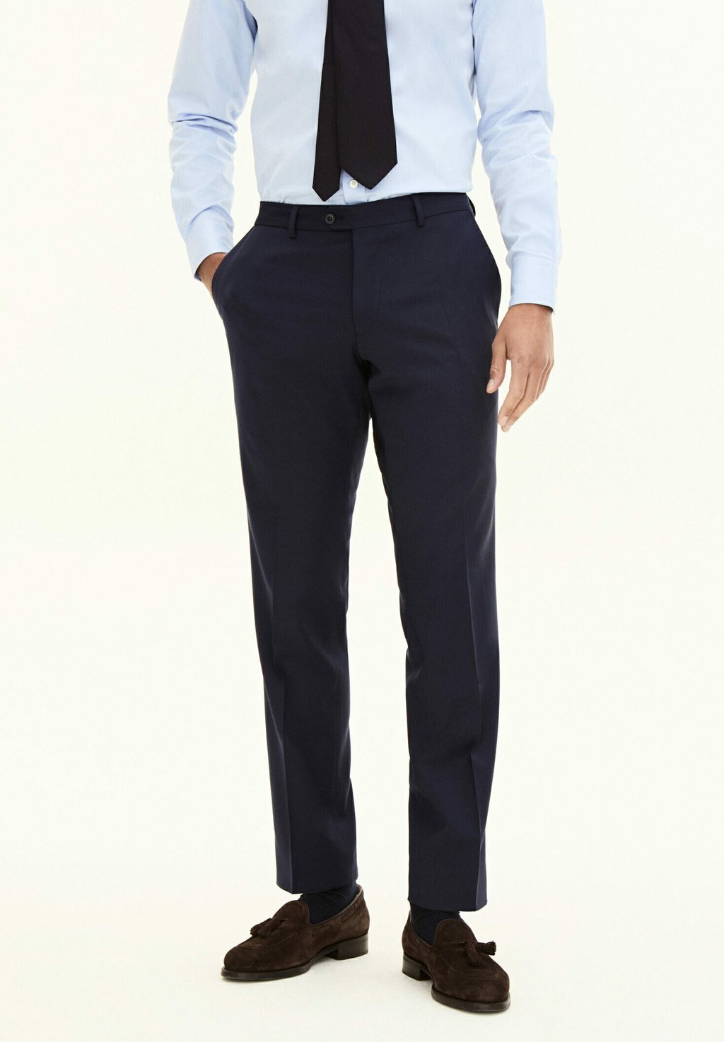 

Элегантные брюки Pantaloni Oscar Jacobson, синий