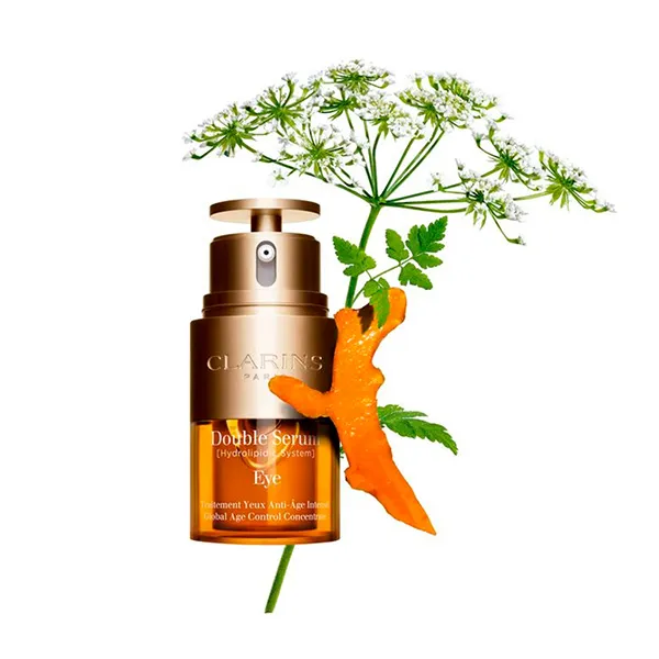 Антивозрастной уход за кожей вокруг глаз Double Serum Eye Clarins, 20 ml — фото 2