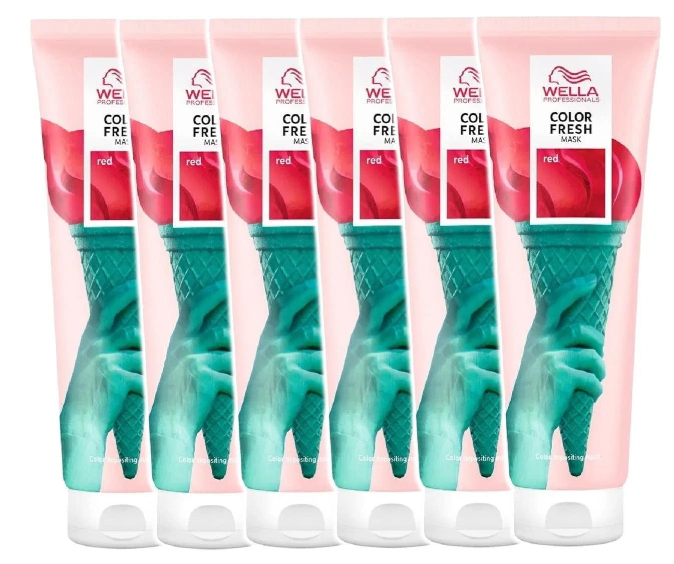 Временная тонирующая маска для волос «Color Fresh Mask Red» 150 мл от Wella Professionals Wella Professionals