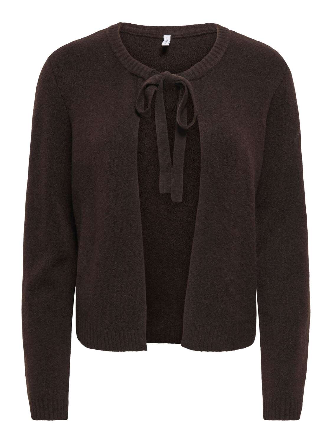 

ONLY Кардиган 'ONLJessie' в темно-коричневом цвете