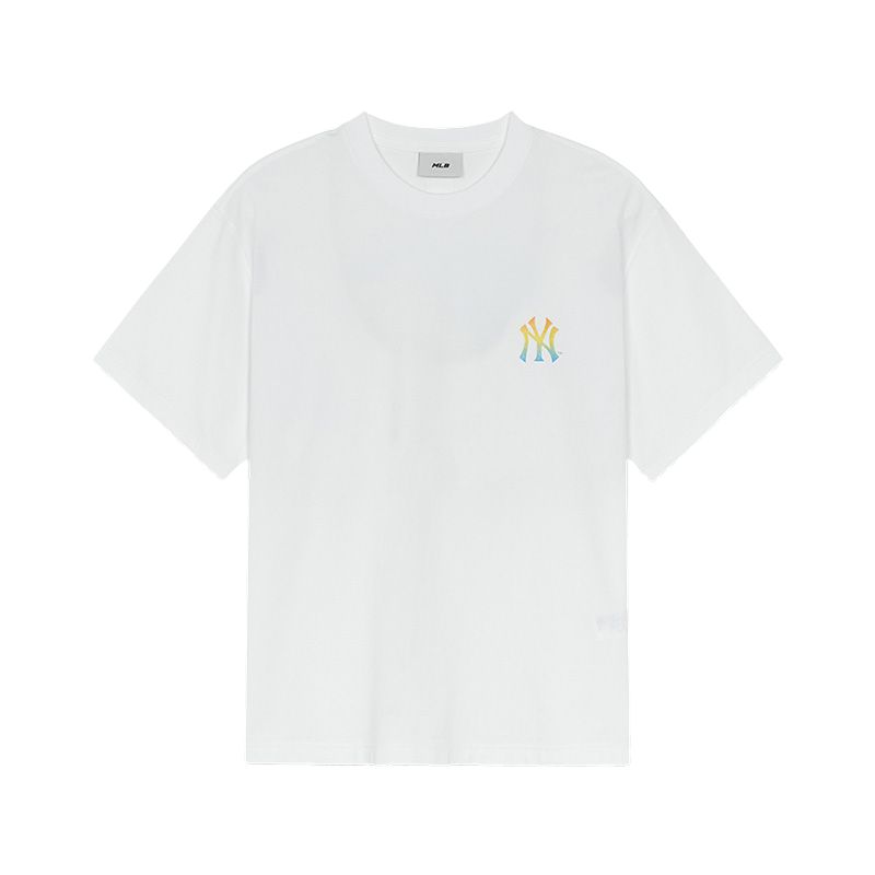 

MLB Футболка New York Yankees SS25 Unisex Ecru, Бежевый, MLB Футболка New York Yankees SS25 Unisex Ecru