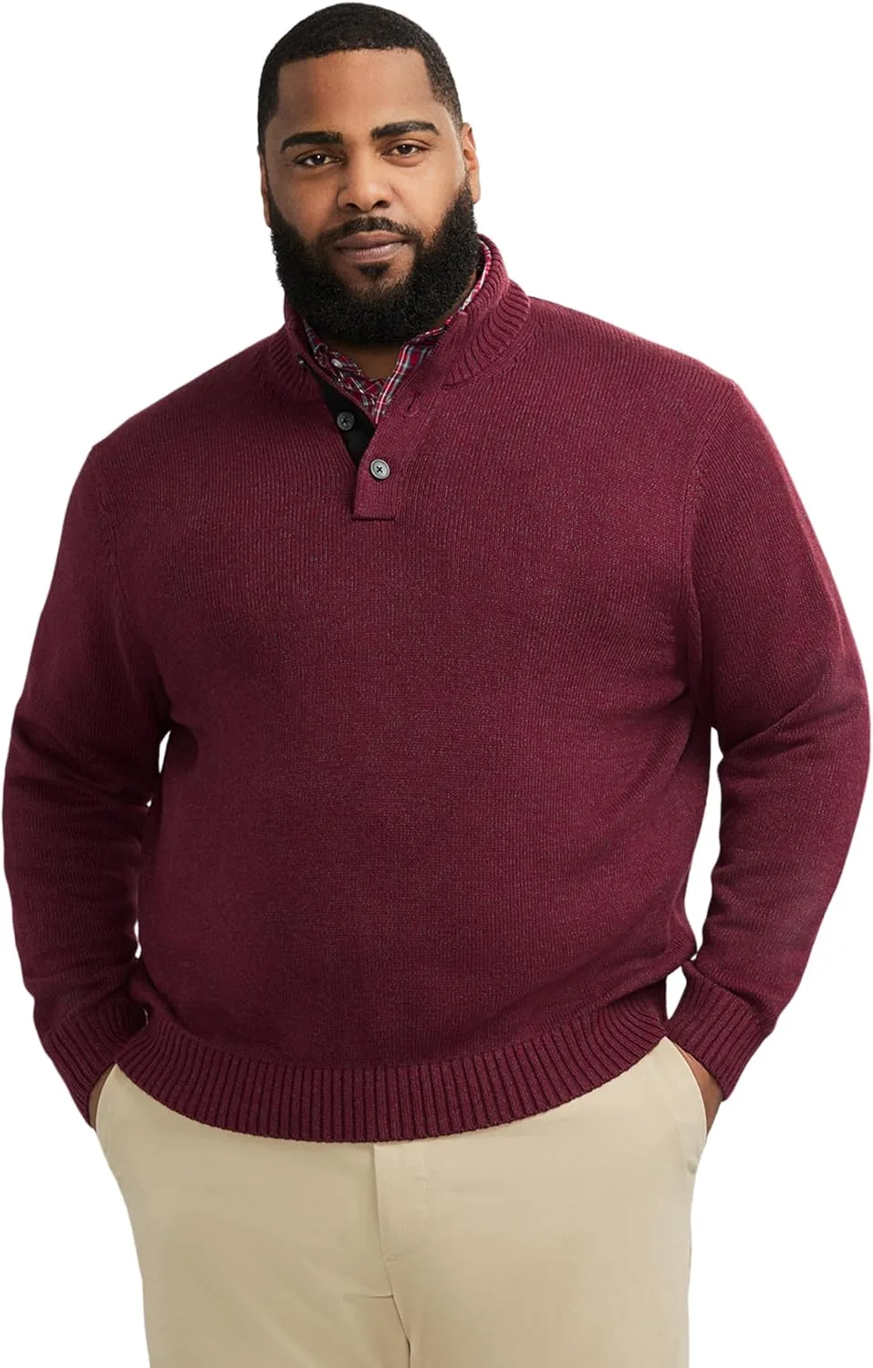 

Izod мужская толстовка с кнопками Big and Tall