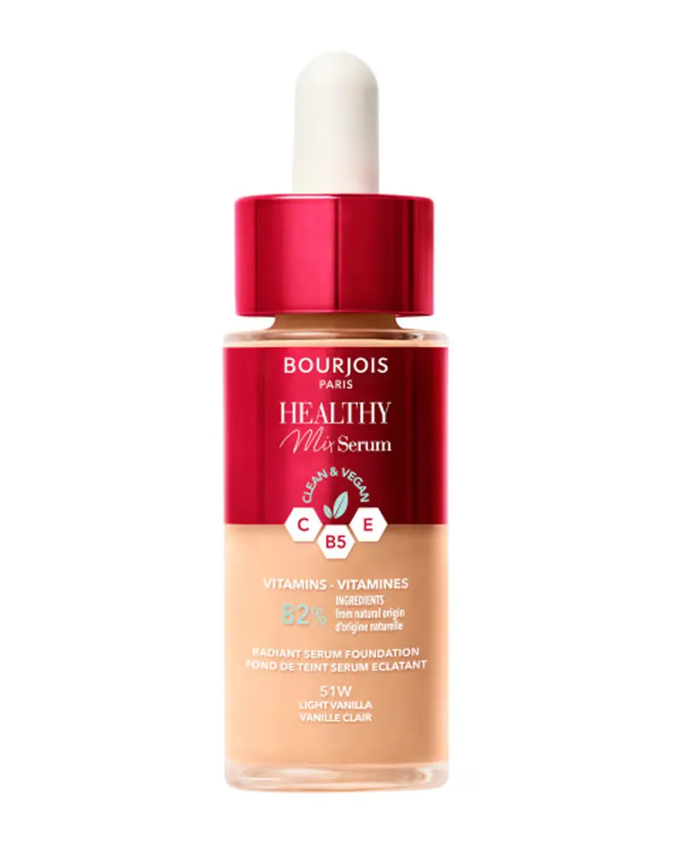 Тональная основа Healthy Mix Serum Foundation 30 мл Bourjois, 51W