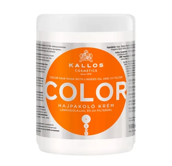 

Увлажняющая маска для окрашенных волос Color Kallos, 1.000 ml