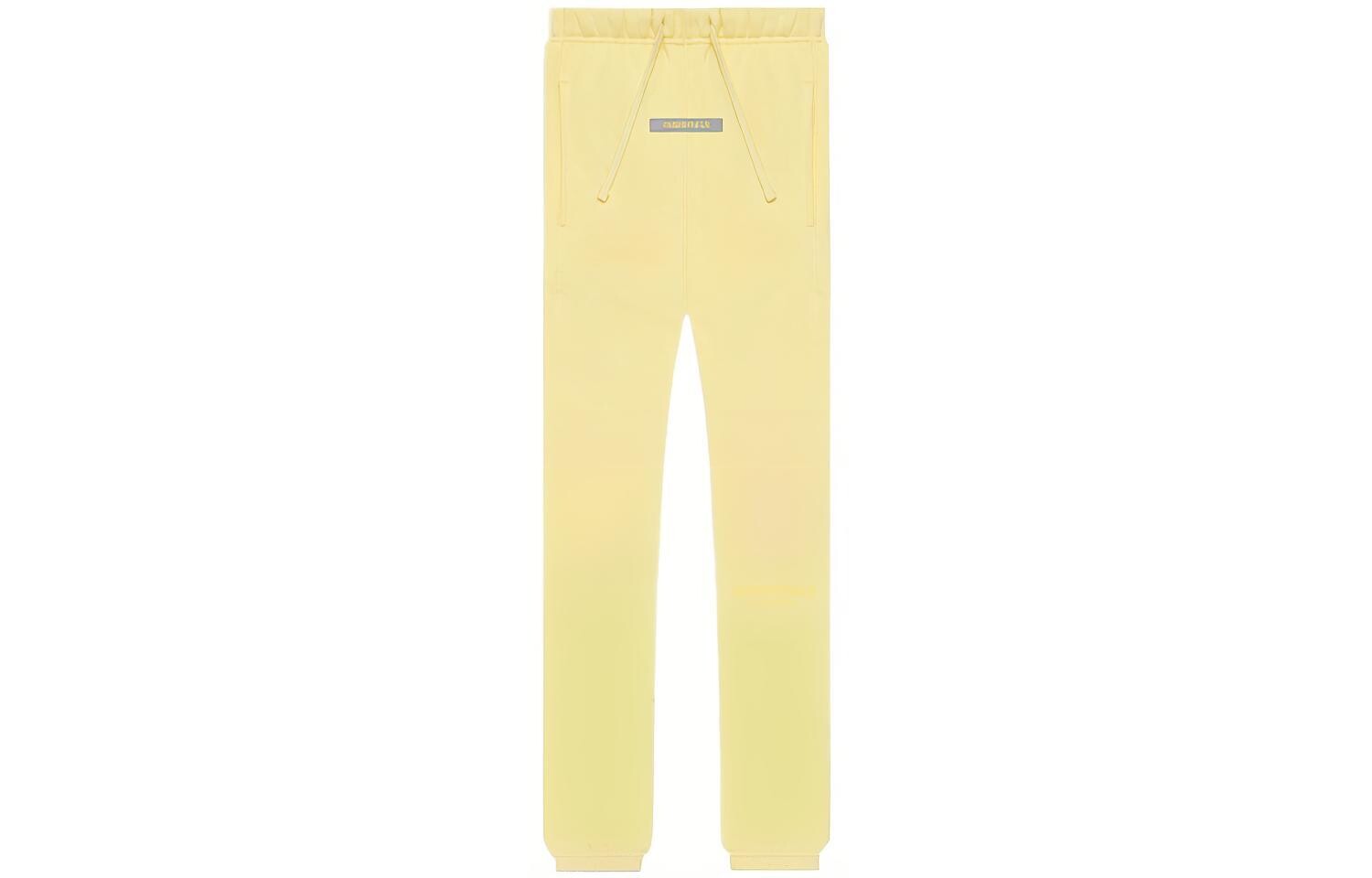 

Детские трикотажные спортивные штаны Fear Of God Essentials, цвет Lemon