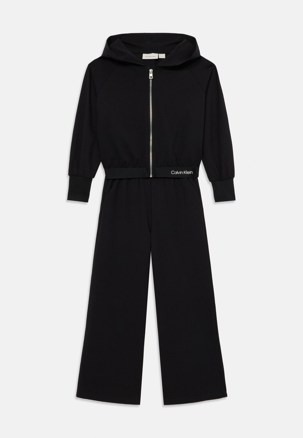 

Толстовка на молнии LOGO TAPE PUNTO ZIP SET Calvin Klein Jeans, черный
