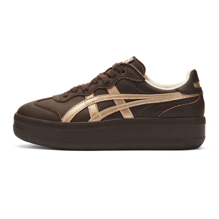 

Onitsuka Tiger Токутен устойчивые к истиранию низкие кеды унисекс коричневые, цвет Brown
