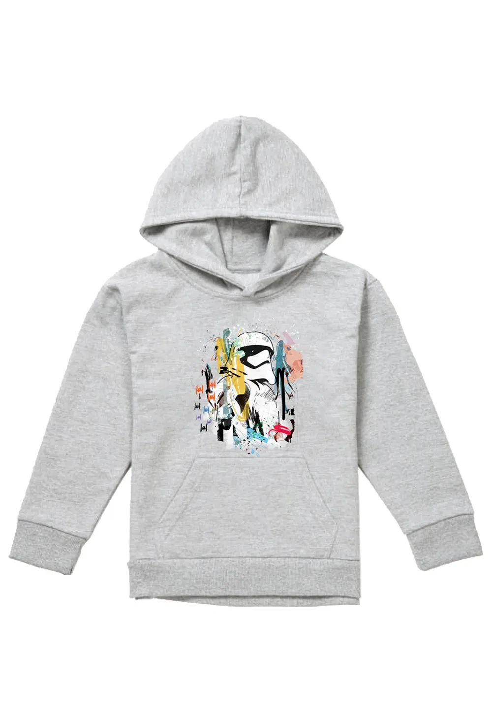 Детская худи Star Wars Abstract Trooper от Disney, серый — фото 4