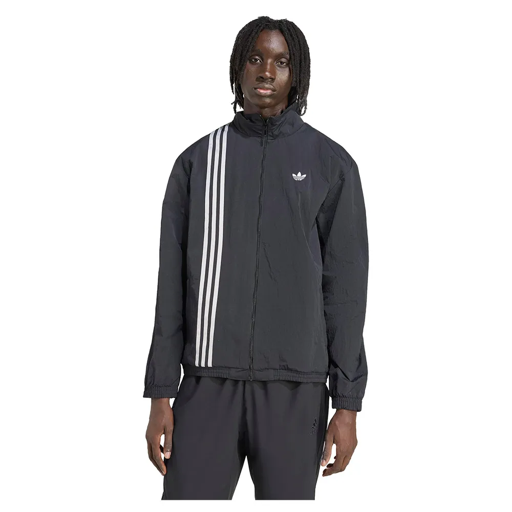 

Спортивная куртка adidas Originals Firebird Front Stripes Woven, черный