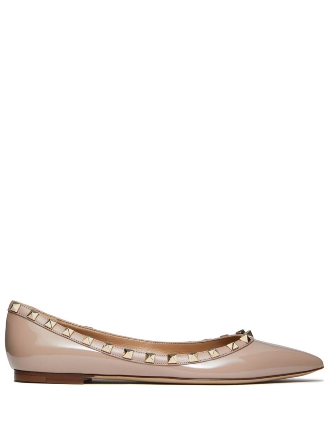 

Valentino Garavani балетки Rockstud, розовый