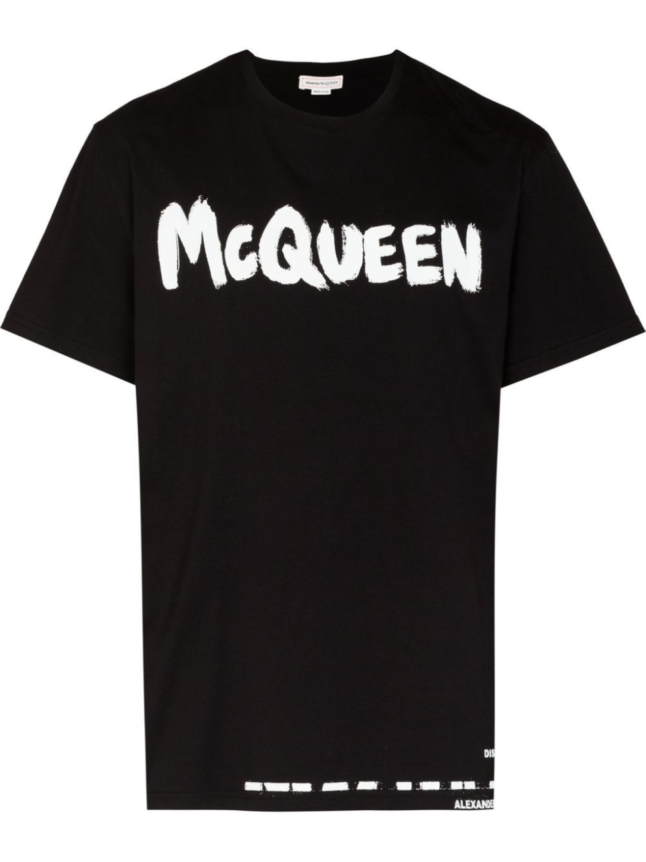 

Alexander McQueen футболка с логотипом, черный