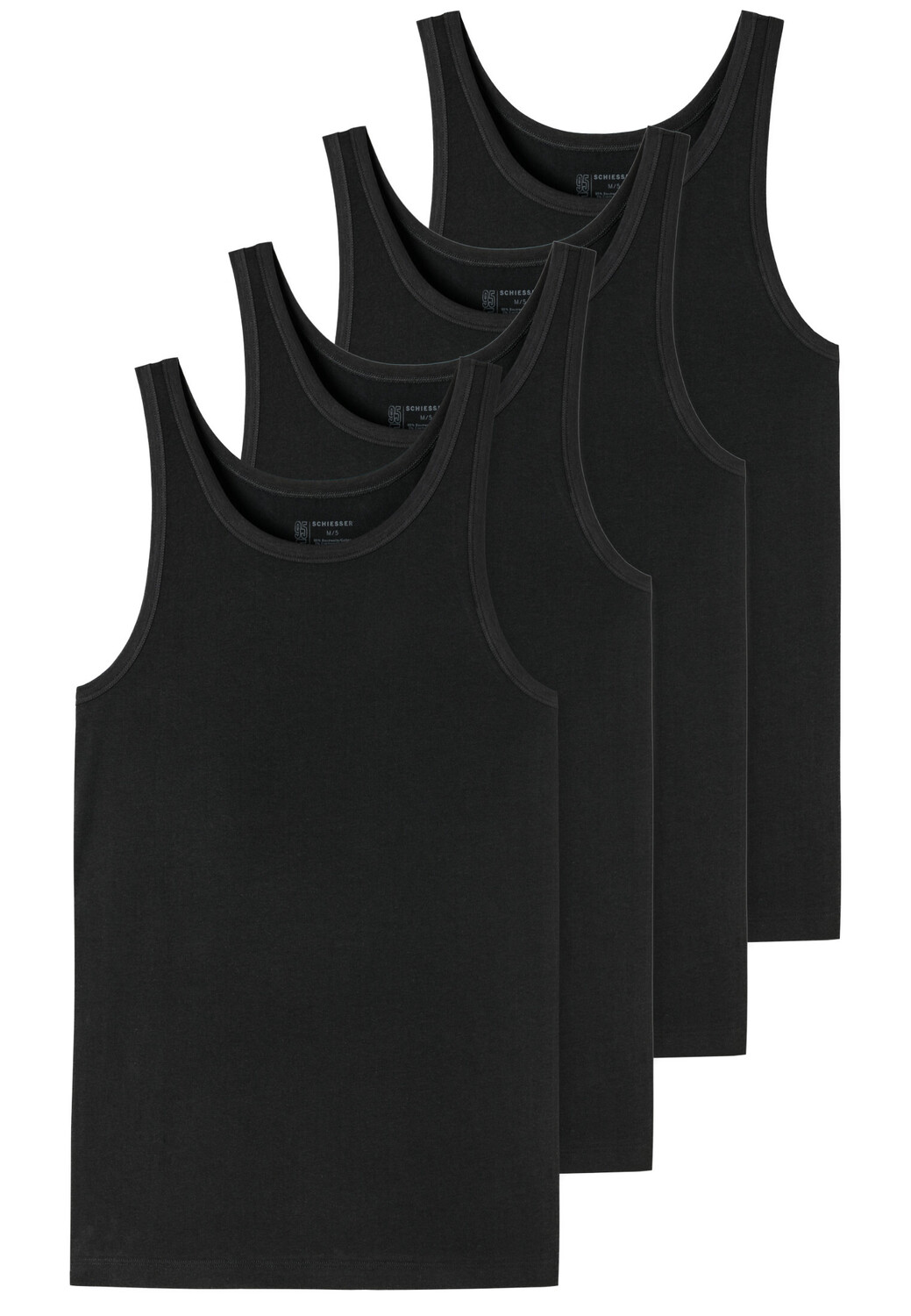 

Майка Schiesser/Tanktop 95/5 Organic Cotton, черный
