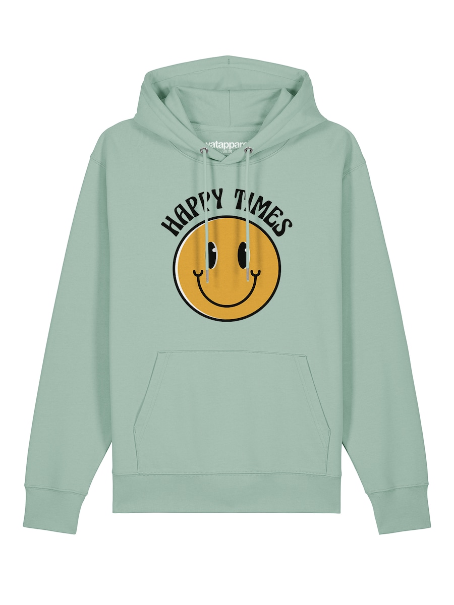 

Толстовка Watapparel Happy times smiley emoji, мятный