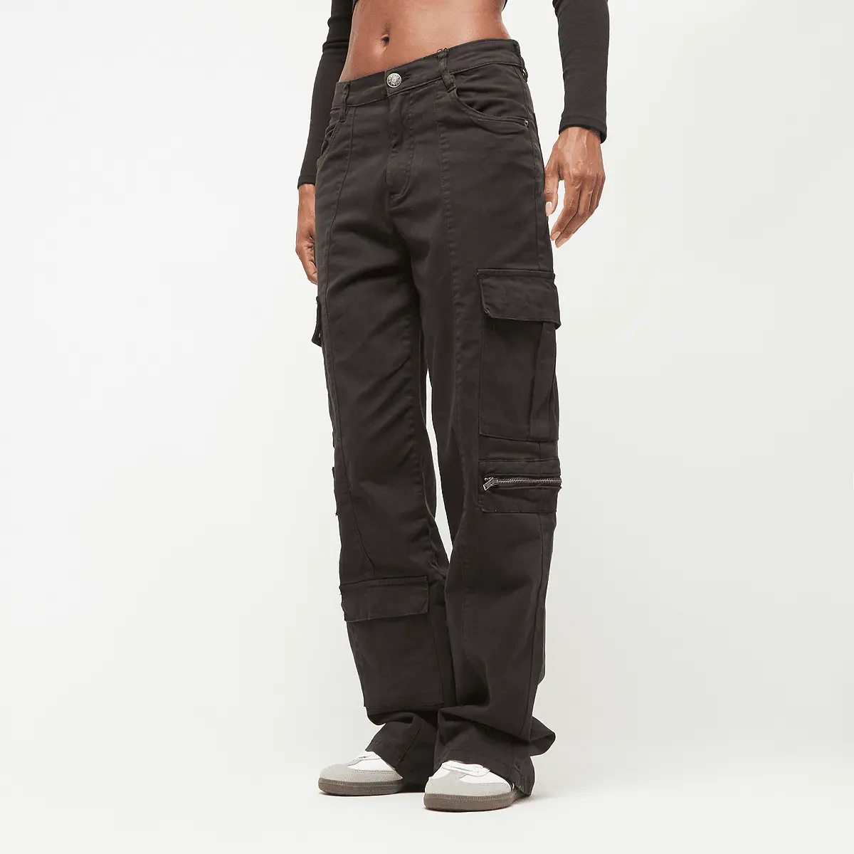 

Спортивные брюки Urban Classics Ladies Loose Utility Stretch Twill Pants, черный