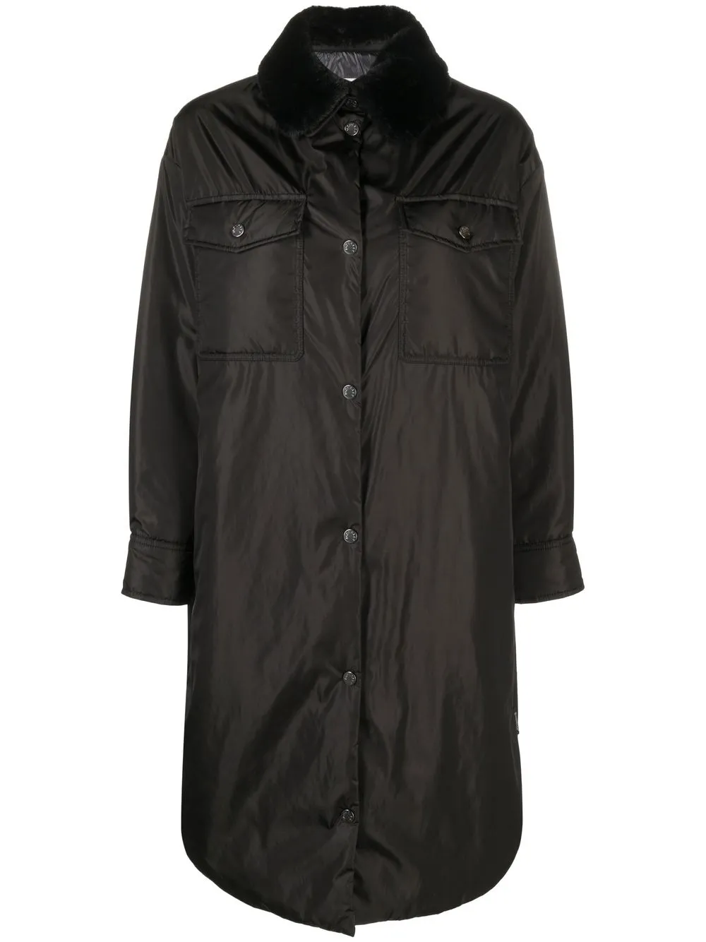 

Длинная куртка MONCLER, черный