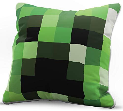 

Декоративная наволочка Minecraft Creeper 15 x 15 дюймов, зеленый