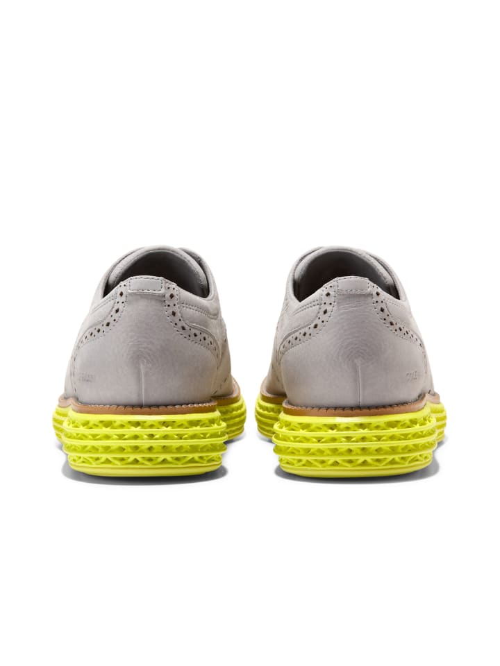 Cole Haan Туфли на шнуровке ORIGINALGRAND 2.0 WINGTIP из нубука цвета DRIZZLE CH NATURAL WARM OLIVE — фото 3