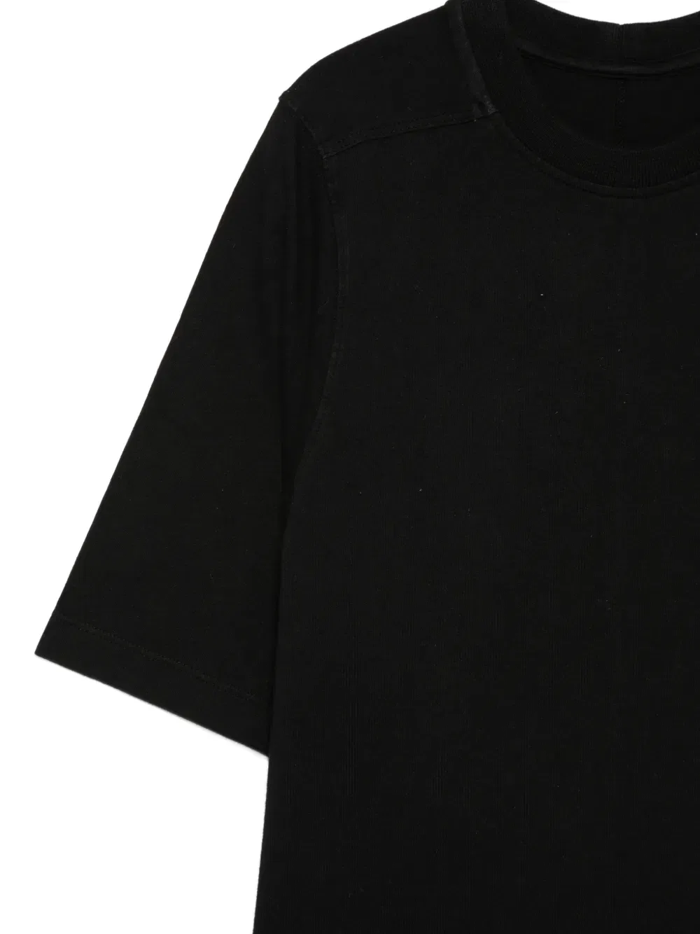 Большая футболка с круглым вырезом Rick Owens Kids, черный — фото 3