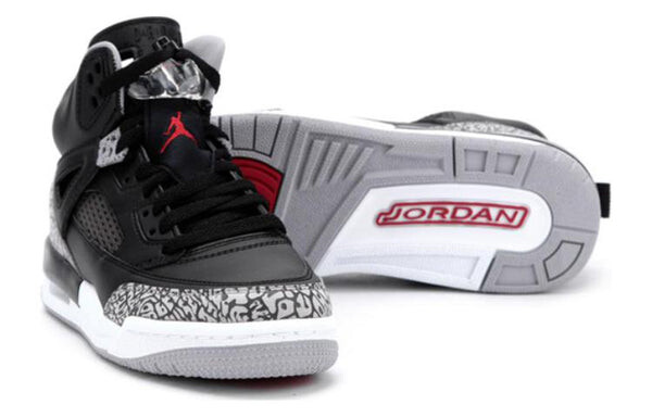 Кроссовки spizike 'black cement' Air Jordan, черный — фото 2
