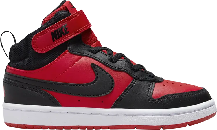 

Кроссовки Court Borough Mid PS 'Black University Red', красный