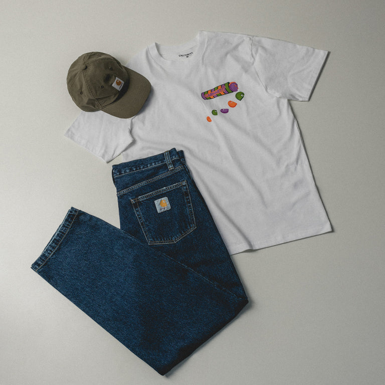 

Брюки landon pant Carhartt Wip, синий