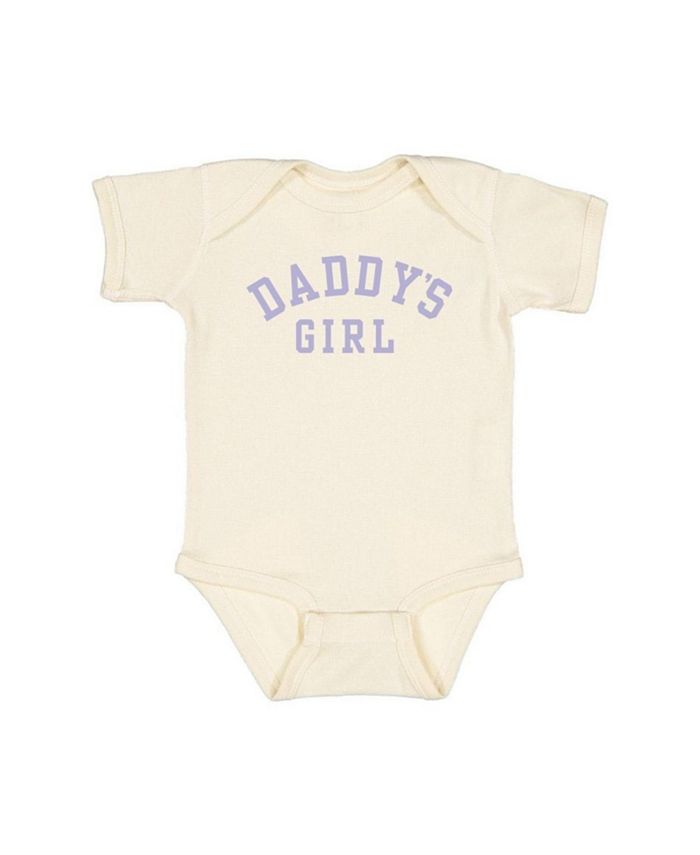 

Боди с коротким рукавом "Daddy's Girl" для девочек - Baby Sweet Wink, коричневый/бежевый