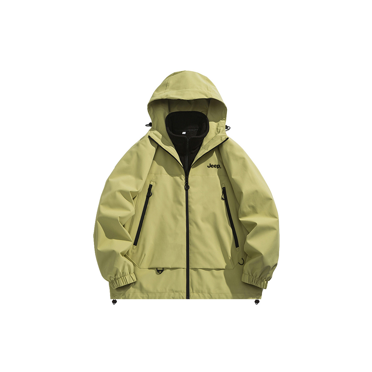 

Jeep Куртка для активного отдыха унисекс, Mustard Yellow[Single Coat+Fleece Liner]