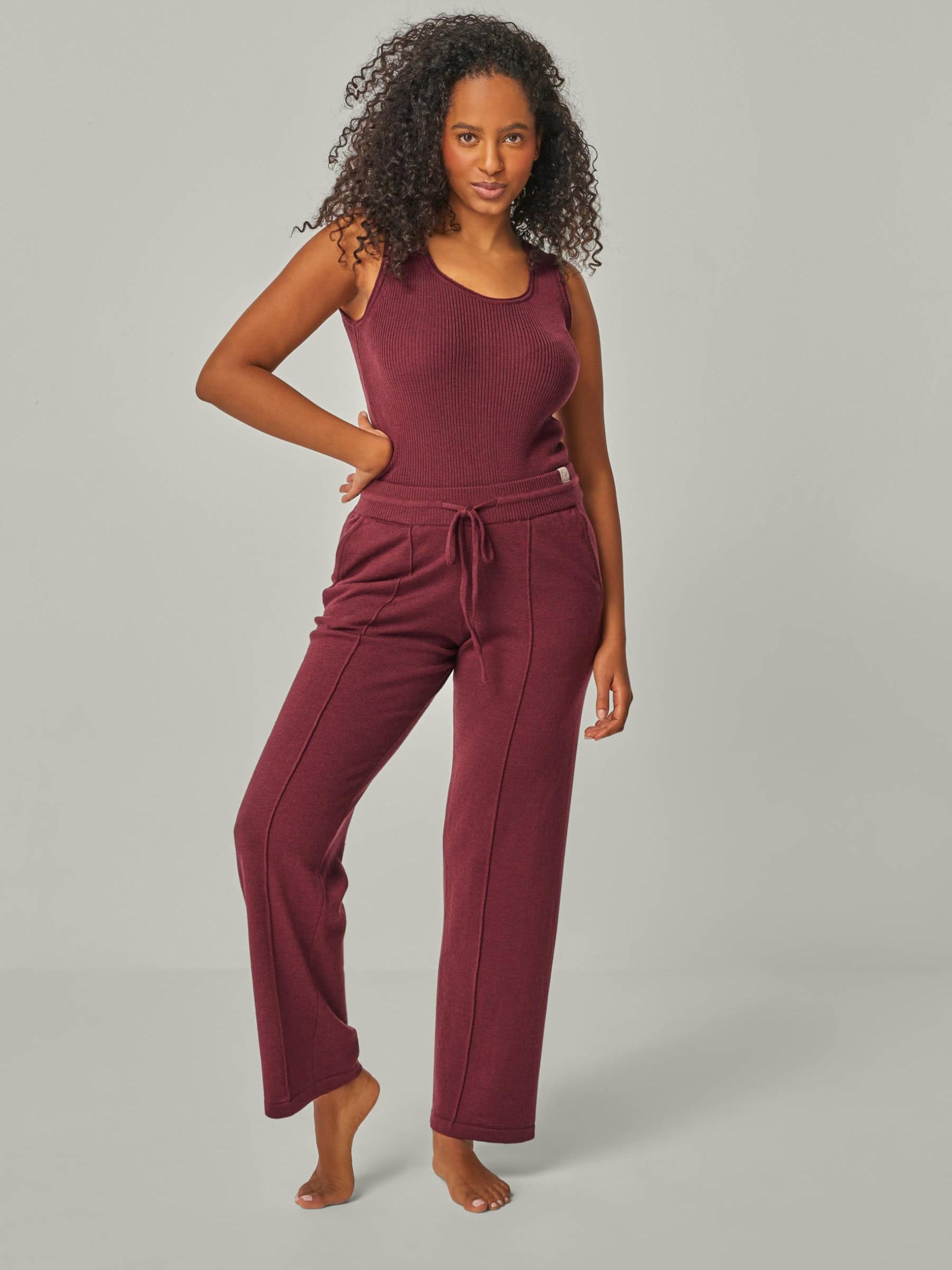 

YOU LOOK PERFECT Домашняя одежда 'Blossom & Elisa' в цвете бордо