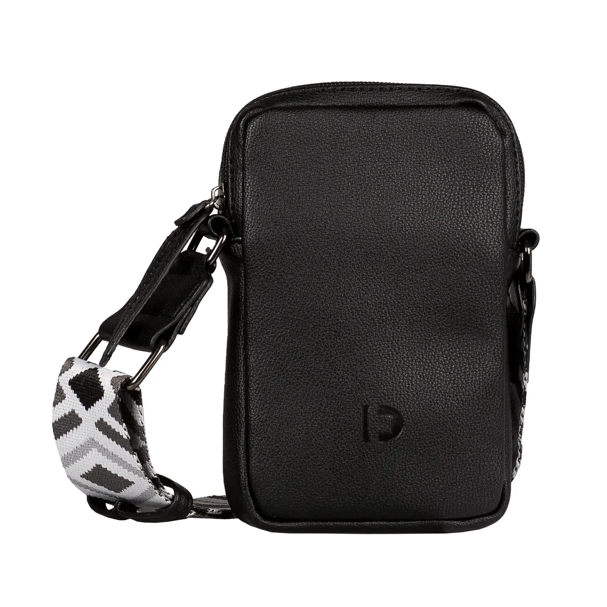 

TOM TAILOR Джинсовая сумка для мобильного телефона "Mena", выполненная из мягкого материала и подчеркнутая яркими эффектными ткаными ремешками Tom Tailor Denim, черный