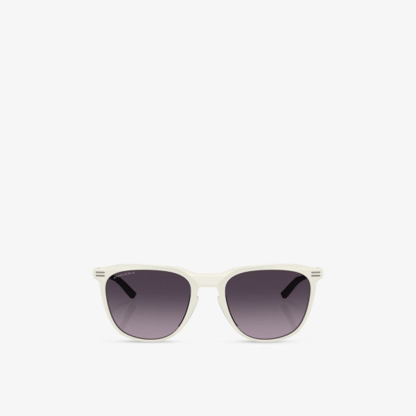 

Oo9415 квадратные ацетатные солнцезащитные очки в коридорной оправе Oakley, цвет clear
