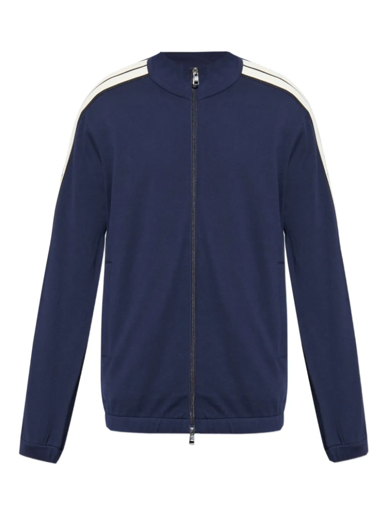 

Спортивная куртка с полосками по бокам Moncler, синий