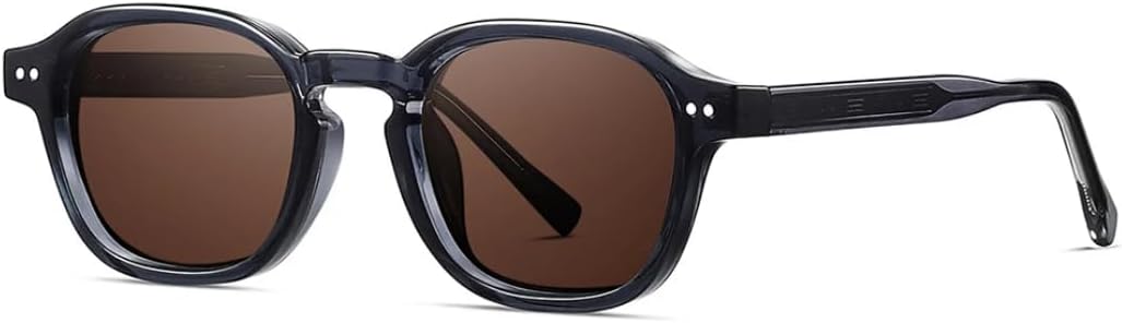 

Ретро-модные панк-солнцезащитные очки для женщин и мужчин, классические винтажные, с защитой от УФ-излучения UV400, для использования на открытом воздухе VFDHN, Grey Brown