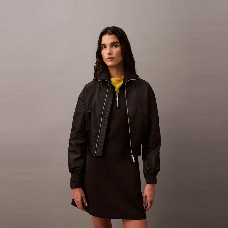 Calvin Klein Куртка женская космический черный, UB1-Space Black — фото 4