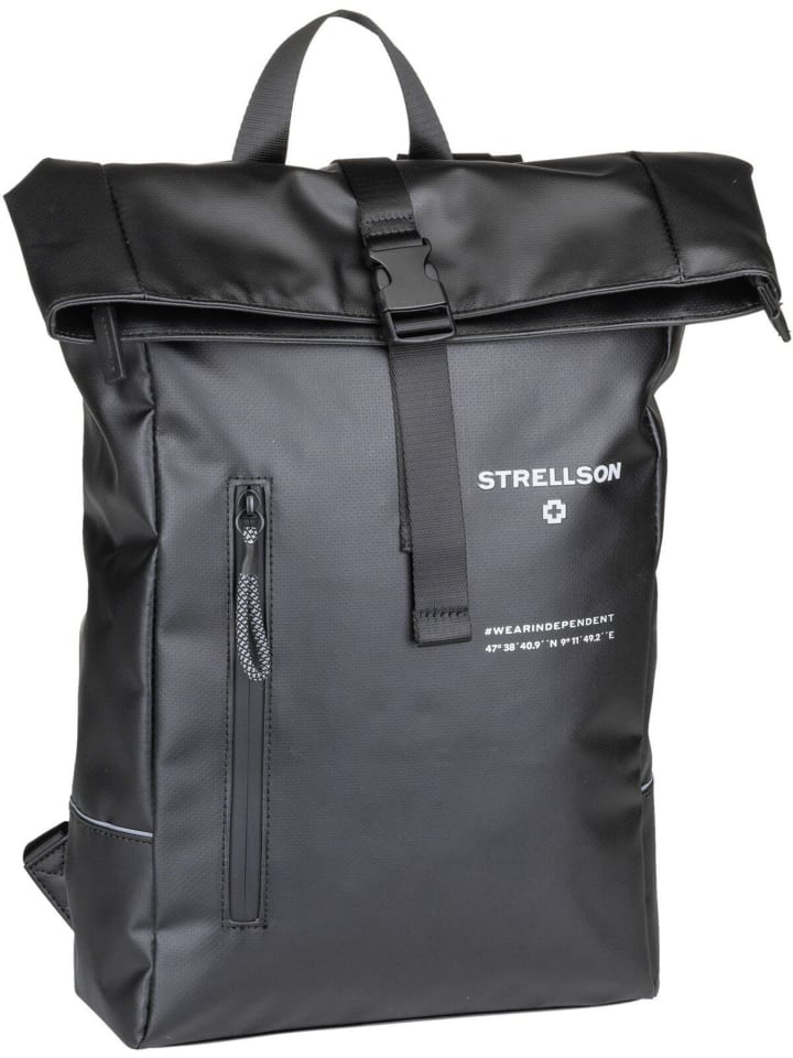 

Рюкзак Strellson Rolltop Stockwell 20 Eddie SVF, черный