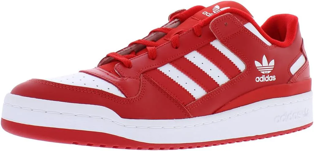 Мужские кроссовки Adidas Forum Low, белый/красный