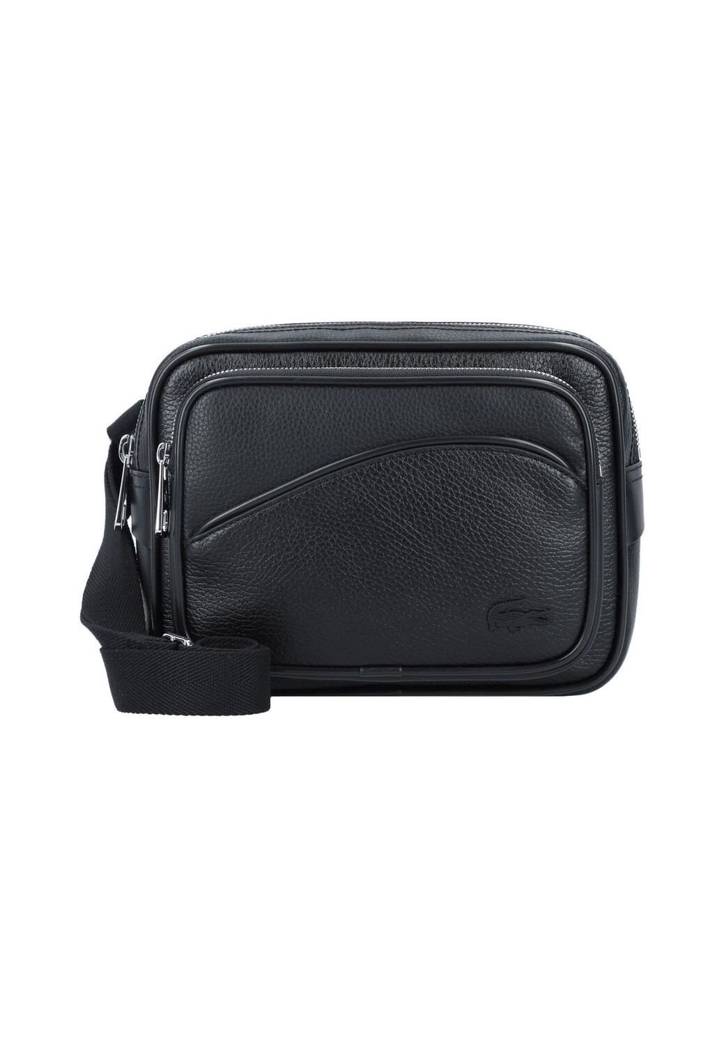 

Сумка через плечо Angy 23 см LACOSTE, цвет Noir