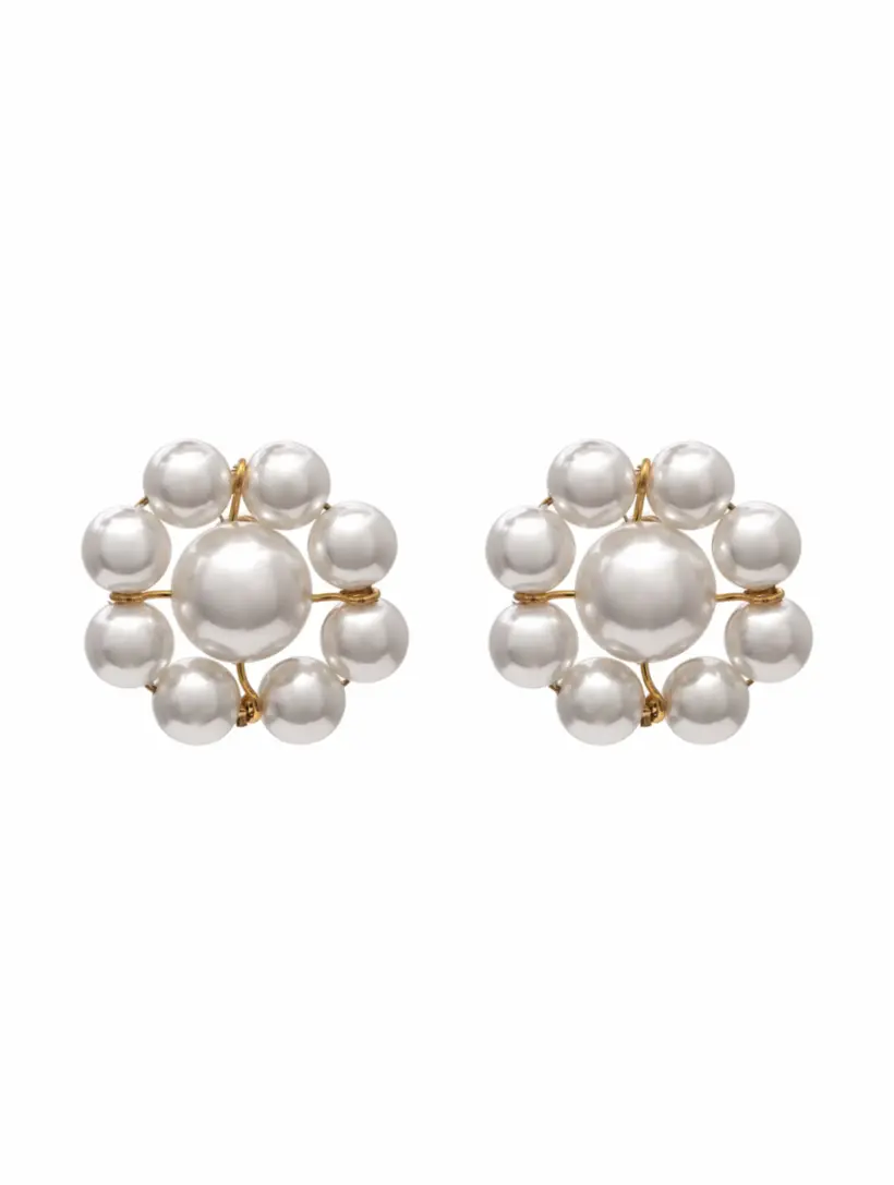 

Жемчужные серьги Carolina Herrera, мультиколор