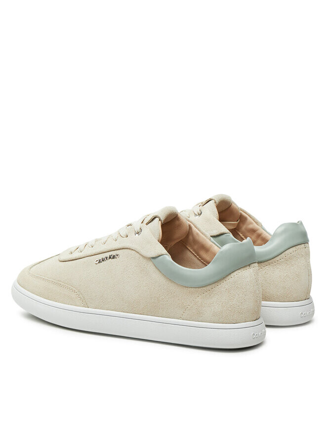 Кроссовки Calvin Klein Cupsole Lace Up - Sue HW0HW02436, бежевый — фото 3