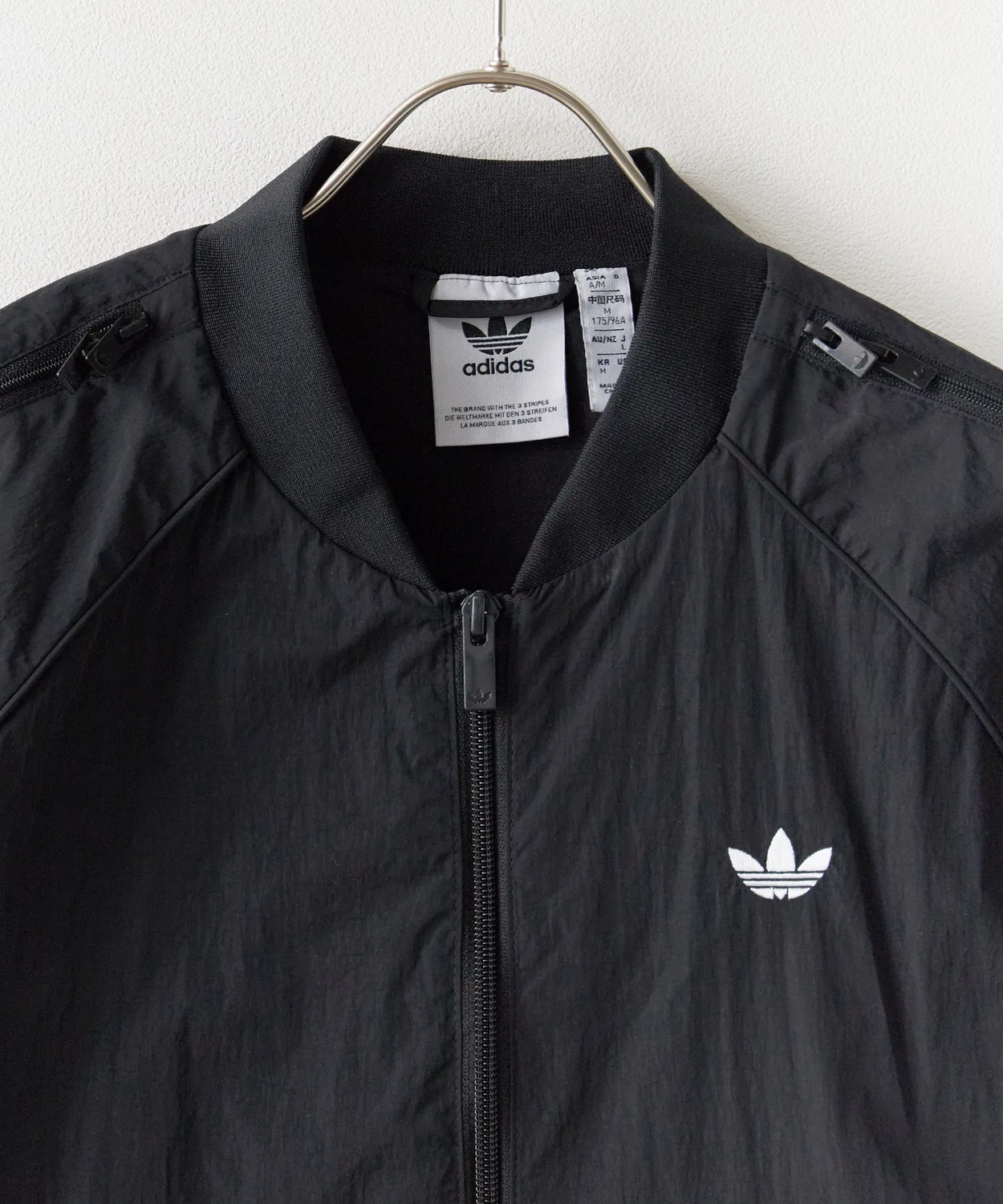 Трек-куртка ADILENIUM SEASON 3 SST Track Top, adidas, оверсайз, фиолетовая — фото 2