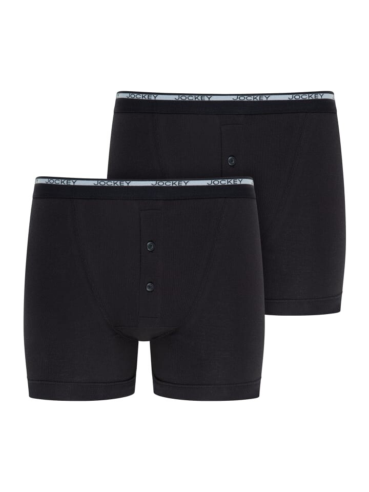 

Трусы боксеры Jockey Boxershorts Modern Classic Y-Front 2 Stück, черный