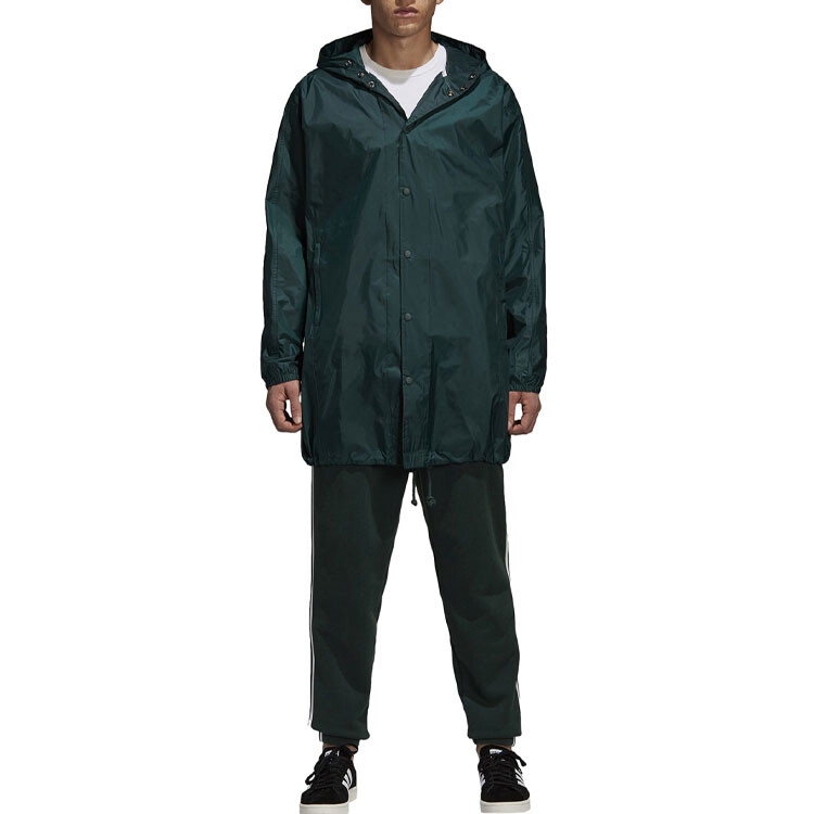 Куртка Trefoil мужская зеленая Adidas Originals, зеленый — фото 3