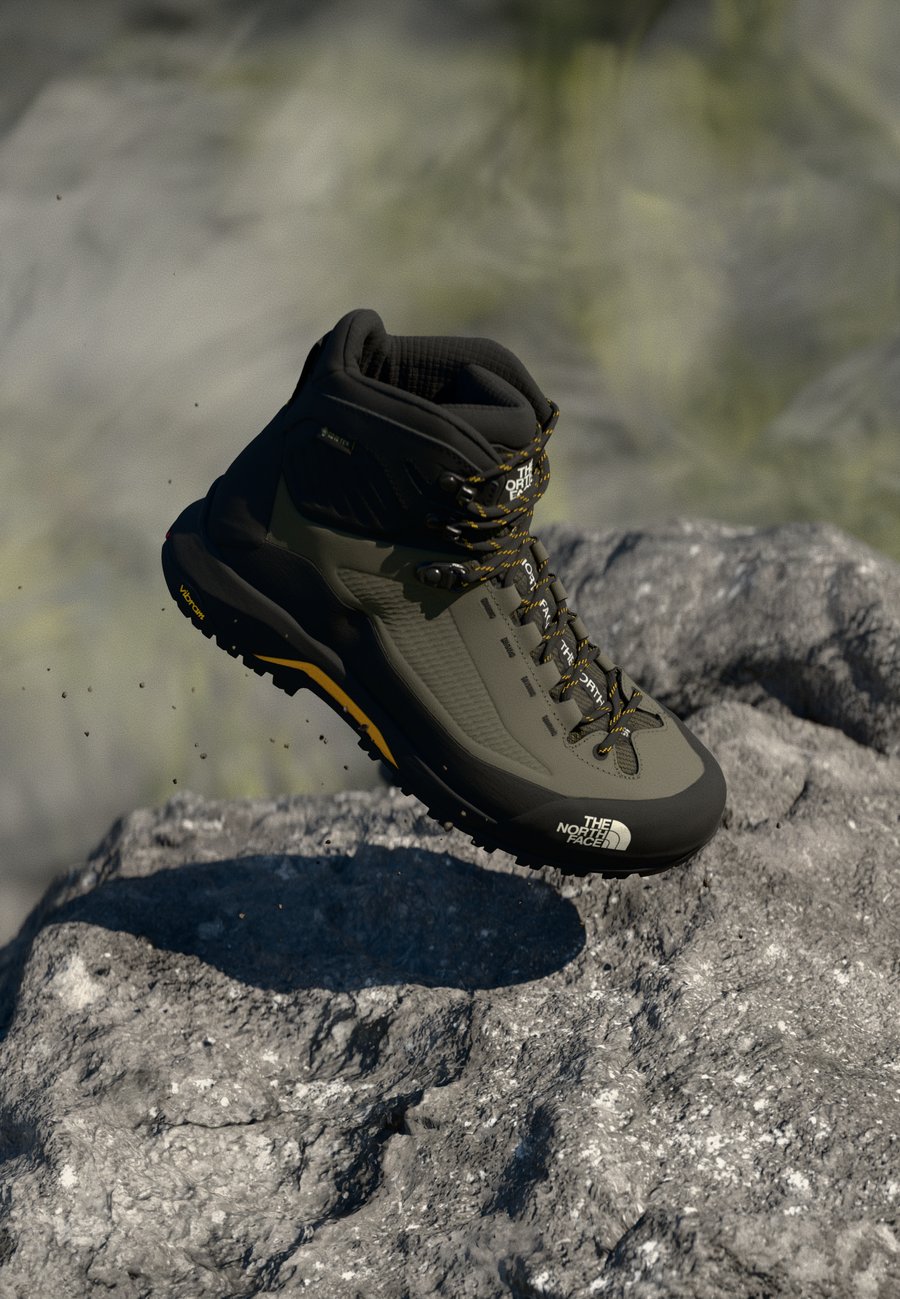 

Кроссовки The North Face M VERTO ALPINE MID GORE TEX, New Taupe Green/Summit Go/Dark Green