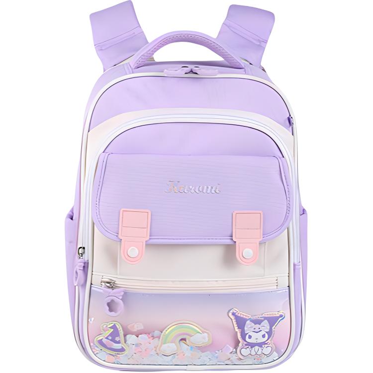 

Sanrio Полиэстеровый рюкзак школьный, Purple Kuromi